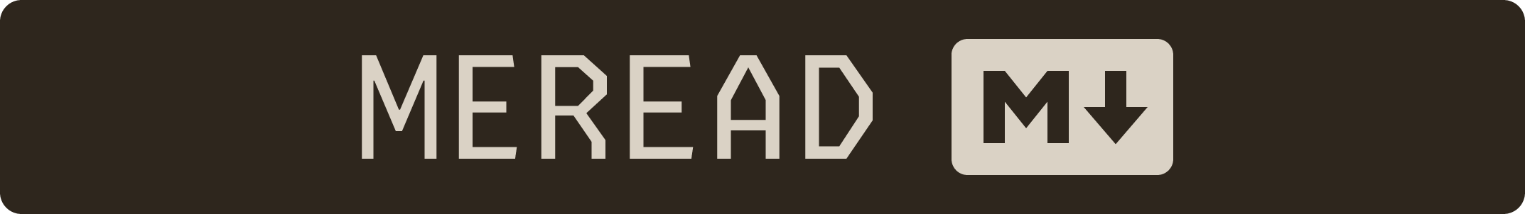 MEREAD:s banner